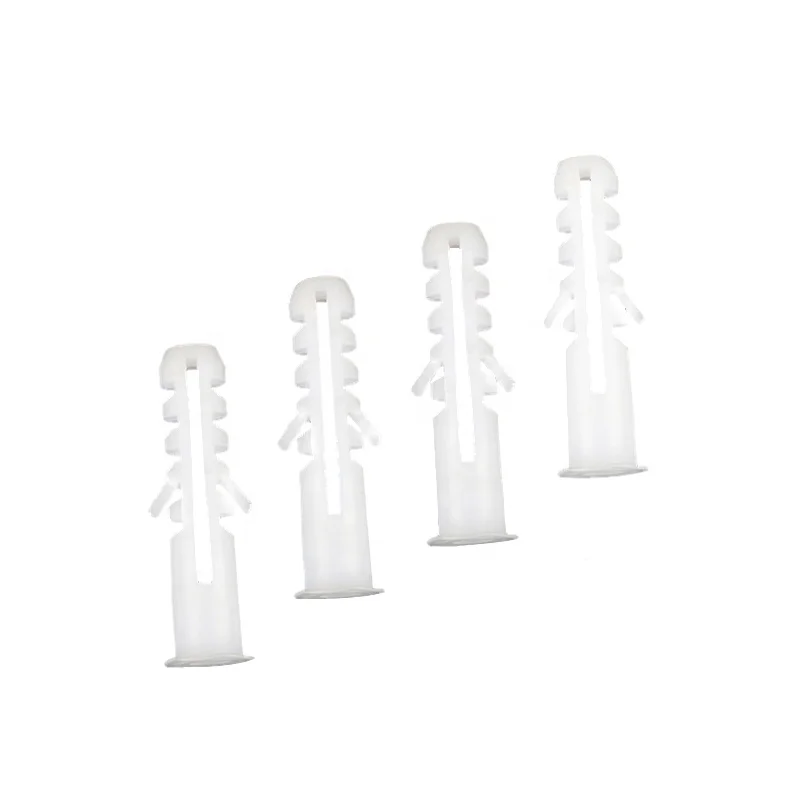 Fish Like Rimless Screw Wall Plug Fixing Plastic Concrete Anchors