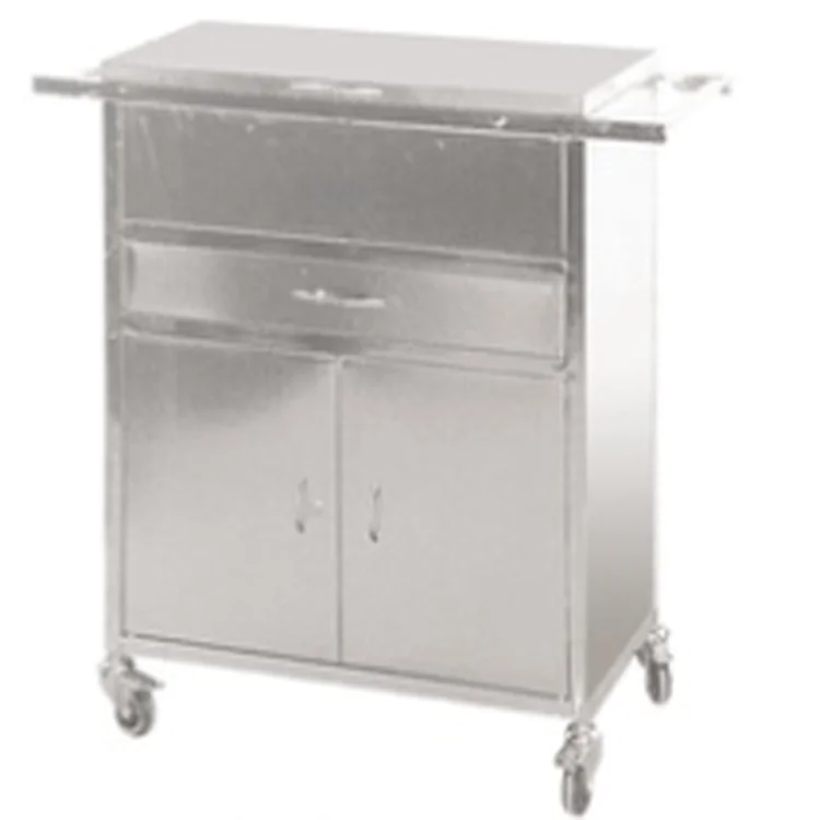 Yangzhou Stainless Steel Medicine Transport Moving Trolley