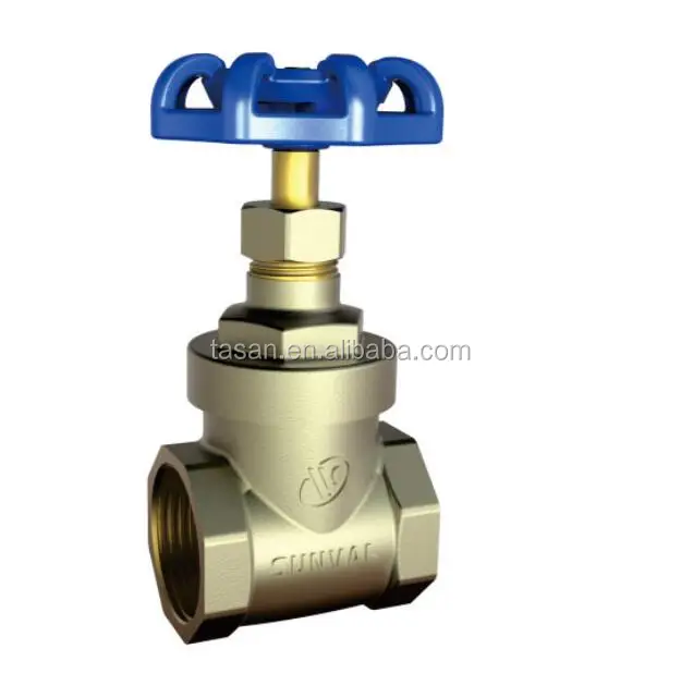S5104A CE brass stem Water Gate valve