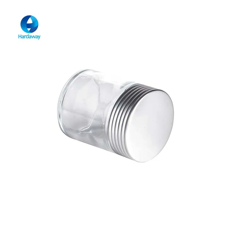 custom 38mm 60mm aluminum plastic embossed logo glass jar screw cap