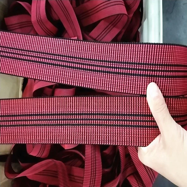 Hot selling red elastic sofa webbing upholstery furniture accessories#2.5k
