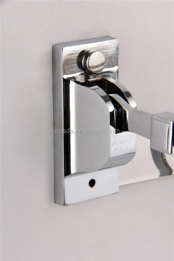 Wesda аксессуары для ванной комнаты Полка для полотенец и одежды из нержавеющей стали и сплава 2029