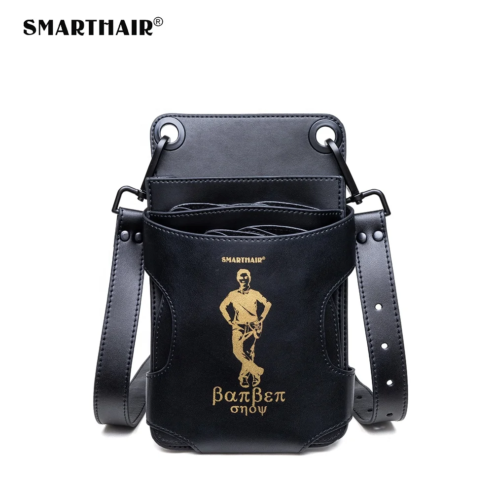 Custom PU Leather Salon Bag Hairdresser Barber Bag Hair Scissor Bag