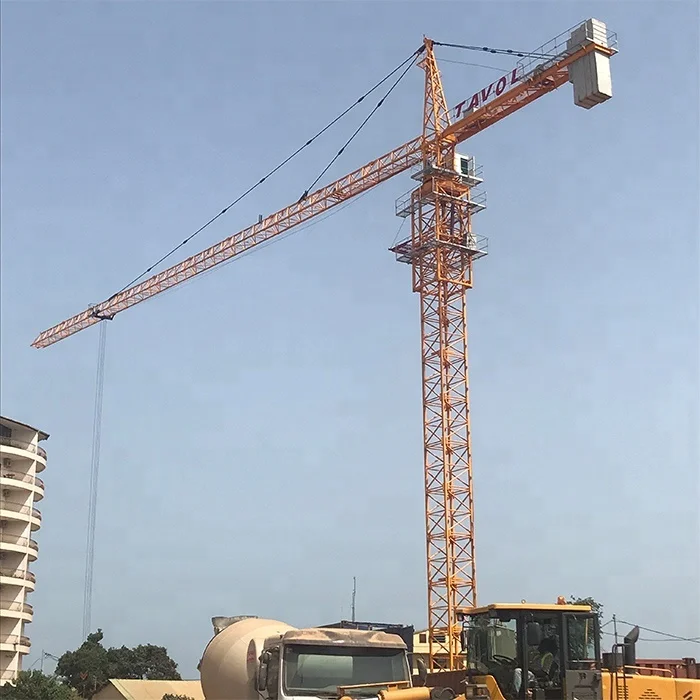 Hot Sales Tc5010 Model Tower Crane with 50m Boom Length for Sales