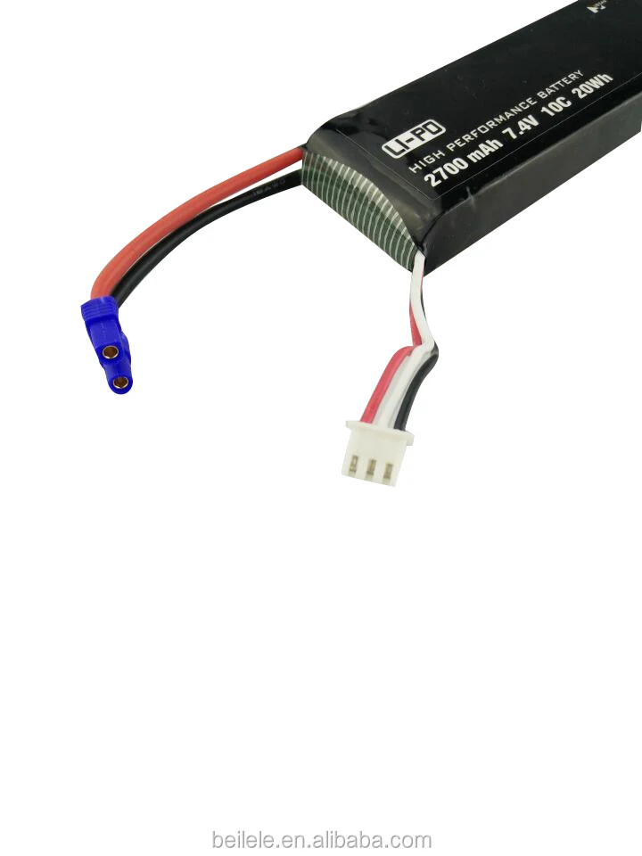 UK Standard 1PCS 2 in 1 Charger + 2PCS 7.4v 2700mAh H501s Battery For Hubsan X4 H501A H501M H501S pro W H501C Drone