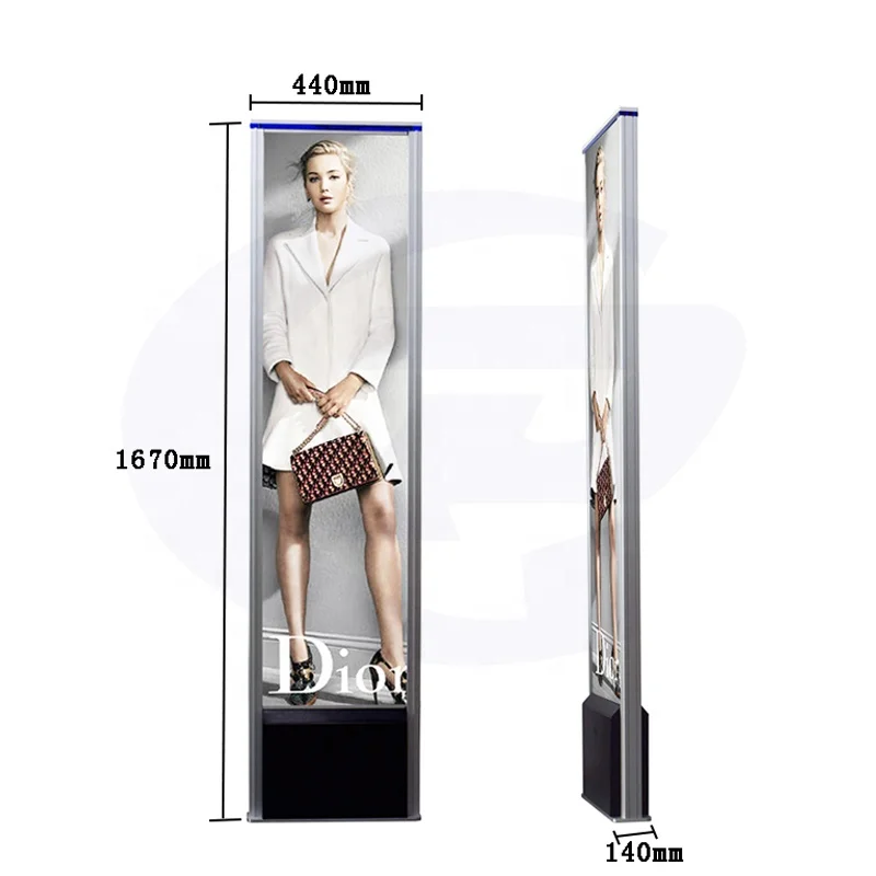 High-end Anti Theft DR 1.8m Advertising Clothing Store EAS Alarm AM System