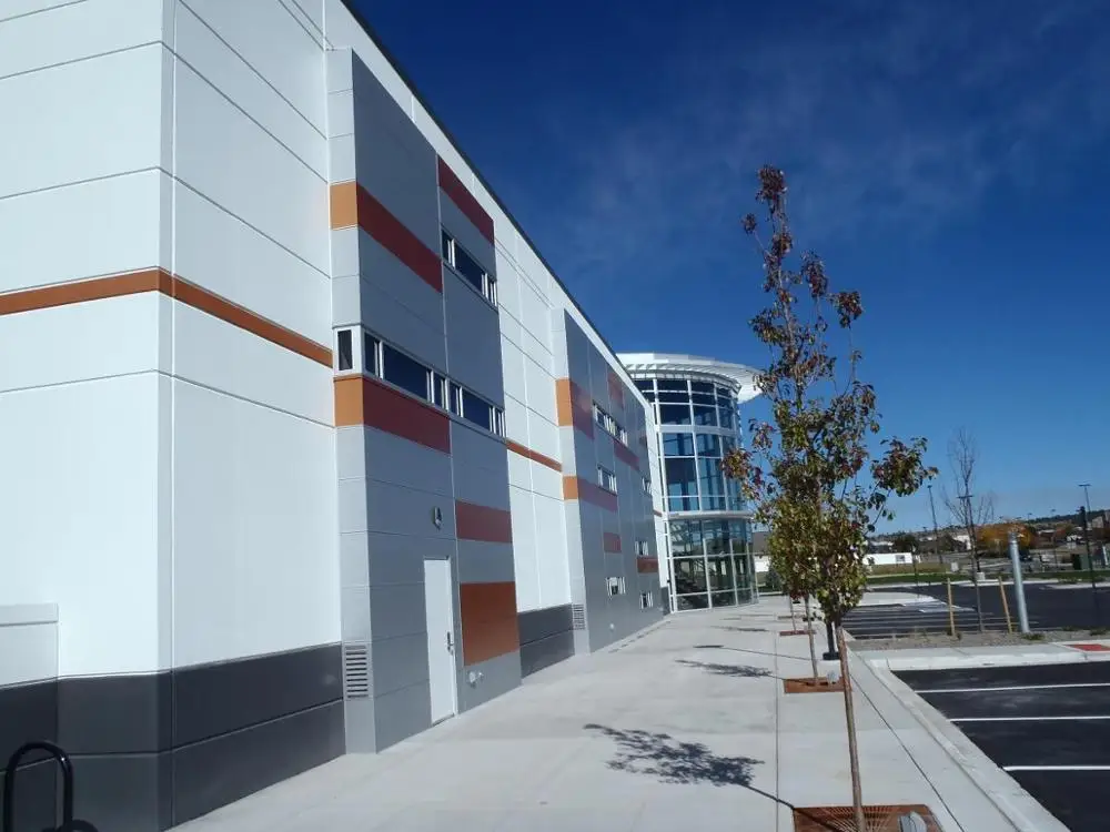 Modern building materials pe Aluminum composite panels used for external facade coverings