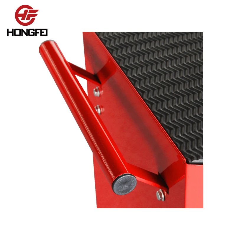 Наружная Бытовая Механическая металлическая прокатная сверхпрочная большая пляжная промышленная коробка для инструментов с ручками