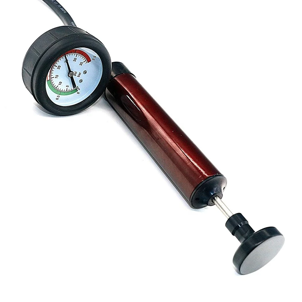 14PCS Car Radiator Pressure Tester Kit Water Tank Leak Detector Cooling System Leak Tester