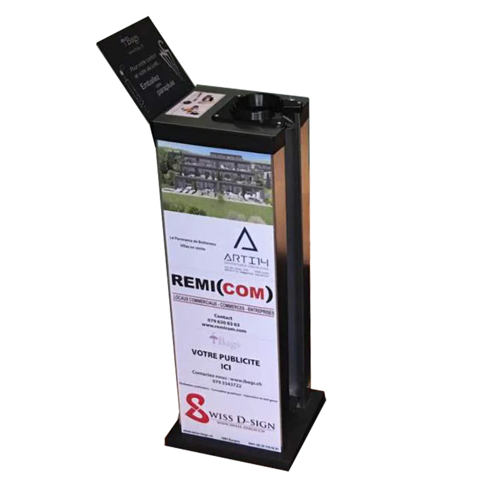 
Restaurant equipment automatic wet umbrella plastic bag dispenser 