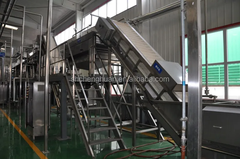 
Stainless steel clapboard elevator for fruit and vegetable 