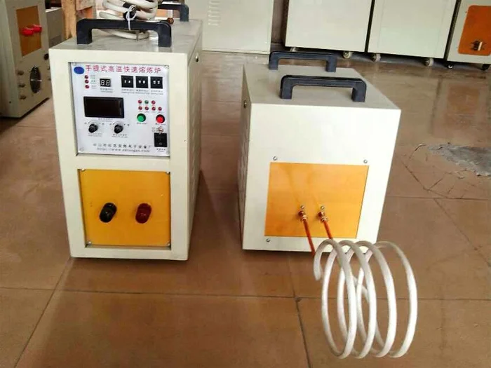 2019 New steel scrap induction melting furnace for metal foundry