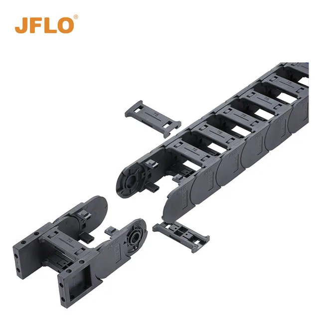 JFLO flexible 25 series  cable chain drag carrier wire carrier