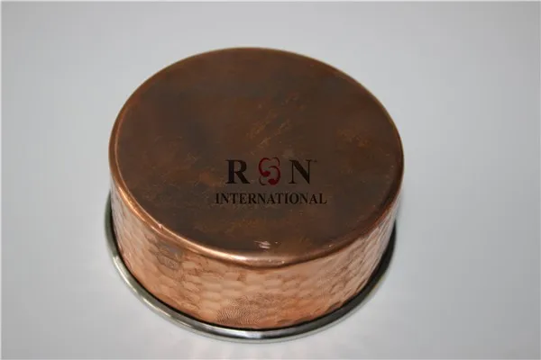 Чашка для соуса из нержавеющей стали с медным покрытием Сервировочные блюда ресторанов