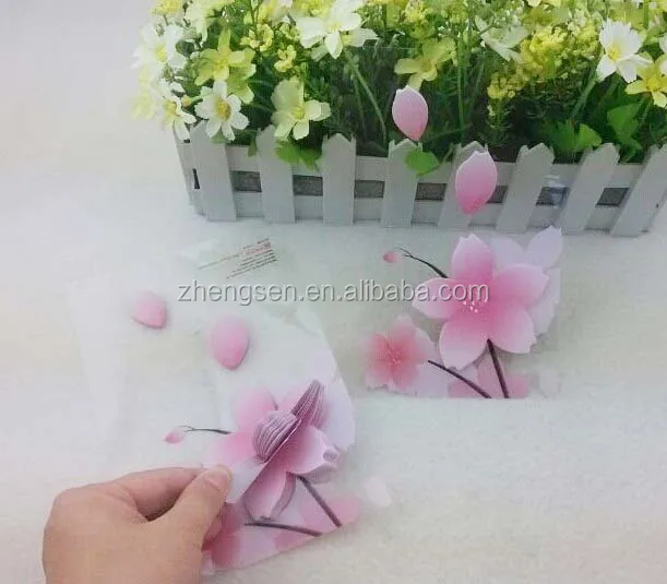 Cheap Custom Die Cut decorative sticky notes