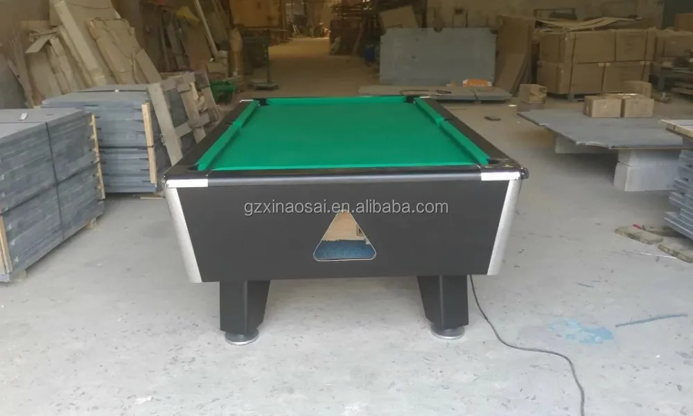 Hot Sale cheap 25mm Slate K55 Rubber Coin Operated Pool Billiard Table For Sale