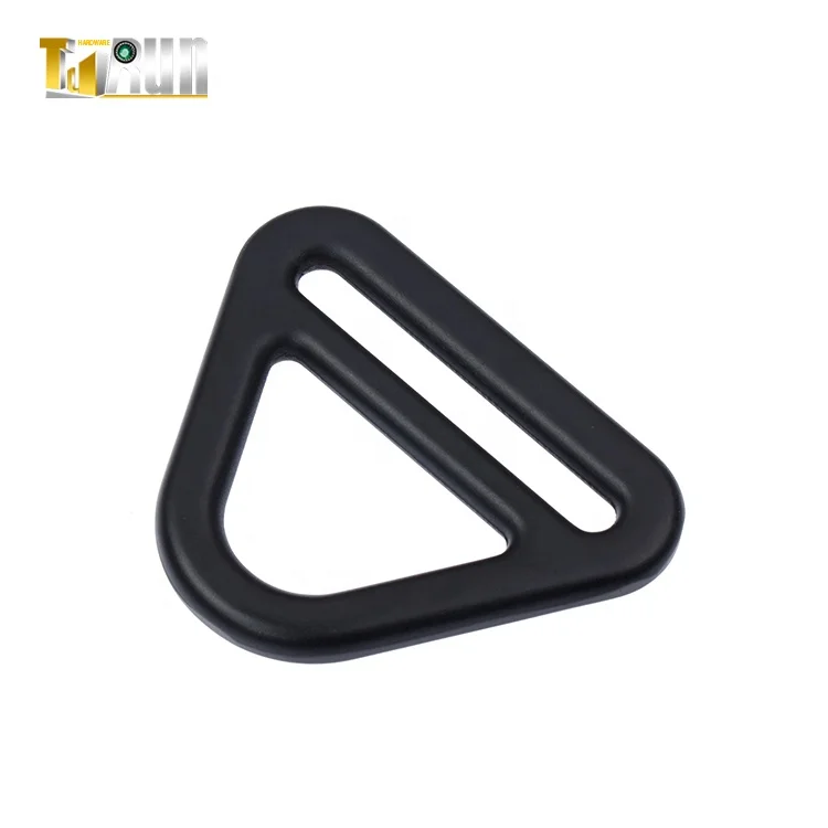 Металлическое Крепление из цинкового сплава регулирующее кольцо треугольная пряжка с платой поворотный зажим Треугольные металлические кольца для аксессуаров