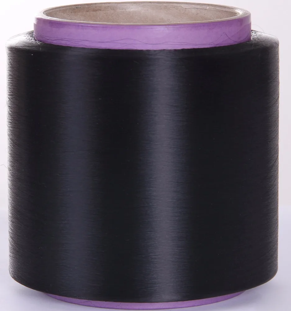 
Соединительное волокно, низкоплавкое полиэфирное волокно, плавкий ПЭТ, горячеплавильная пряжа, черный 150D 