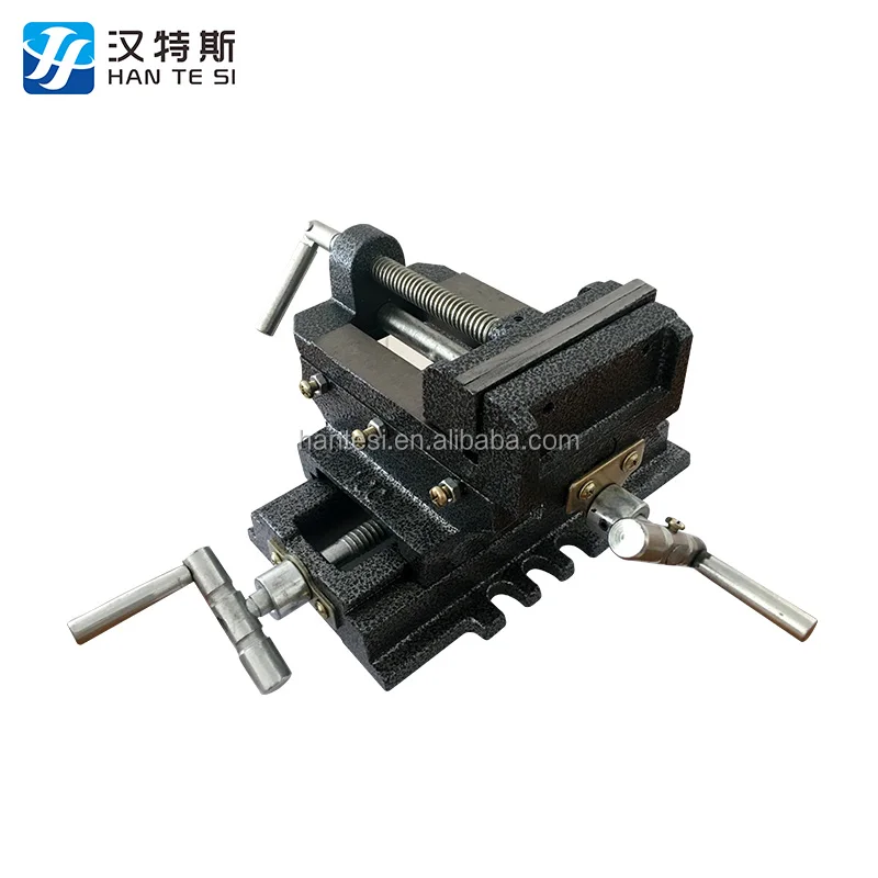 Ручной металлический крест слайд сверлильный станок тиски