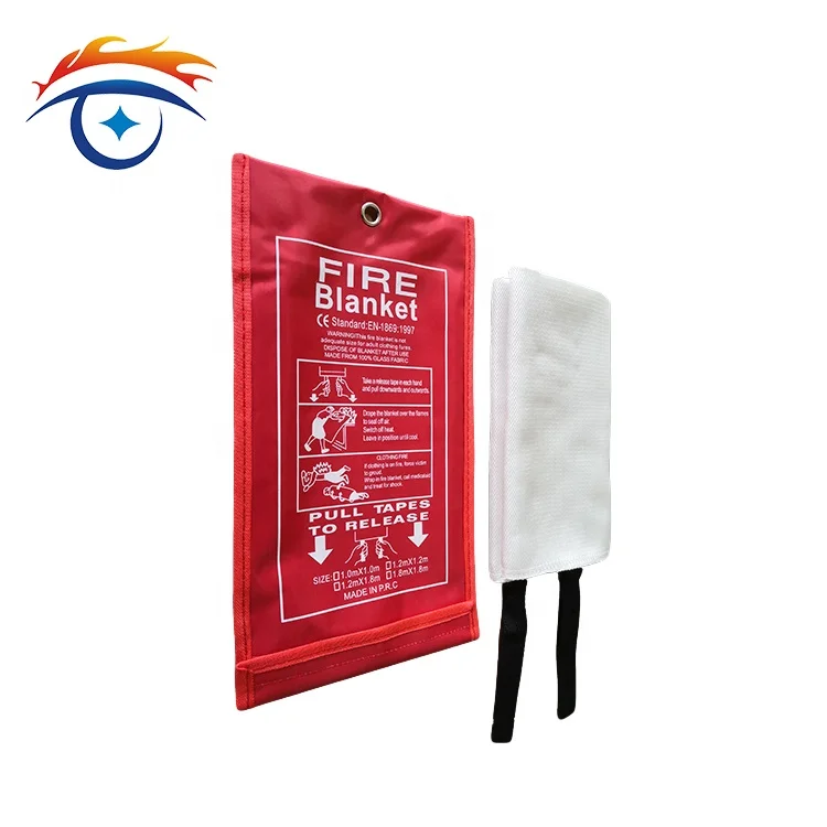 
EN1869 fiberglass fire welding blanket Fire blanket for household or industrial emergency to avoid fire house trend 