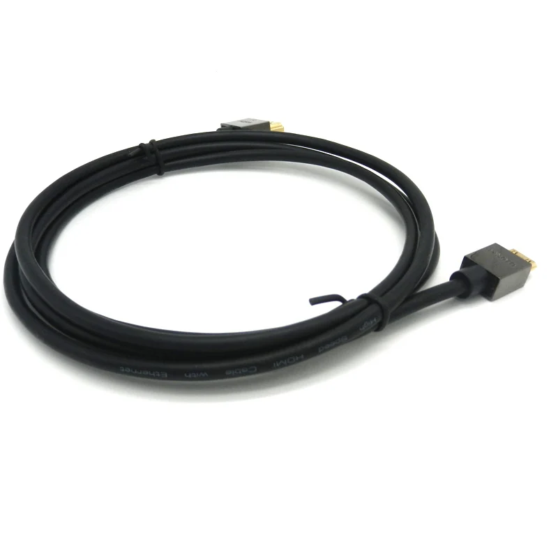 Ultra Slim Flexible 10ft HDMI cable with Full HDMI 2.0b Specification Support 3D 4K for DVD Bru-ray Players