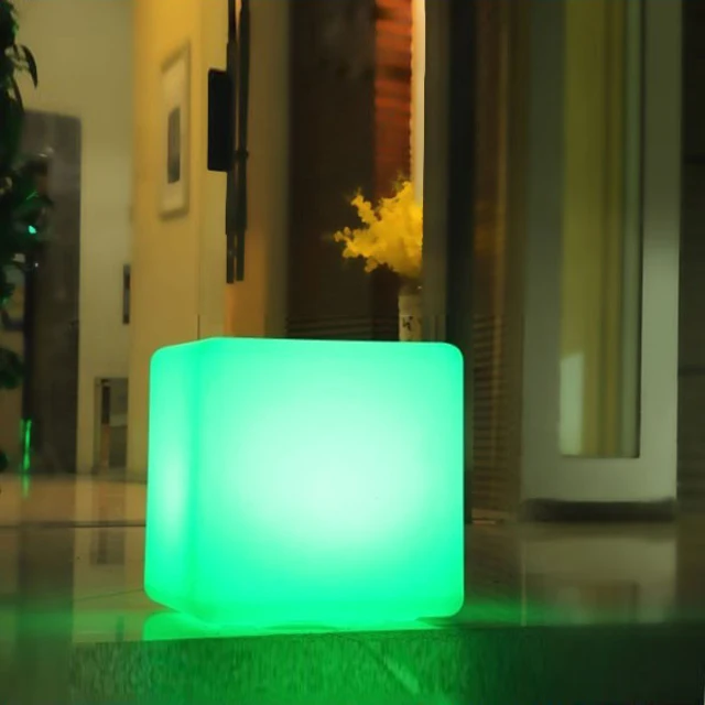 Наружный светодиодный кубический светильник RGB водонепроницаемый материал для украшения