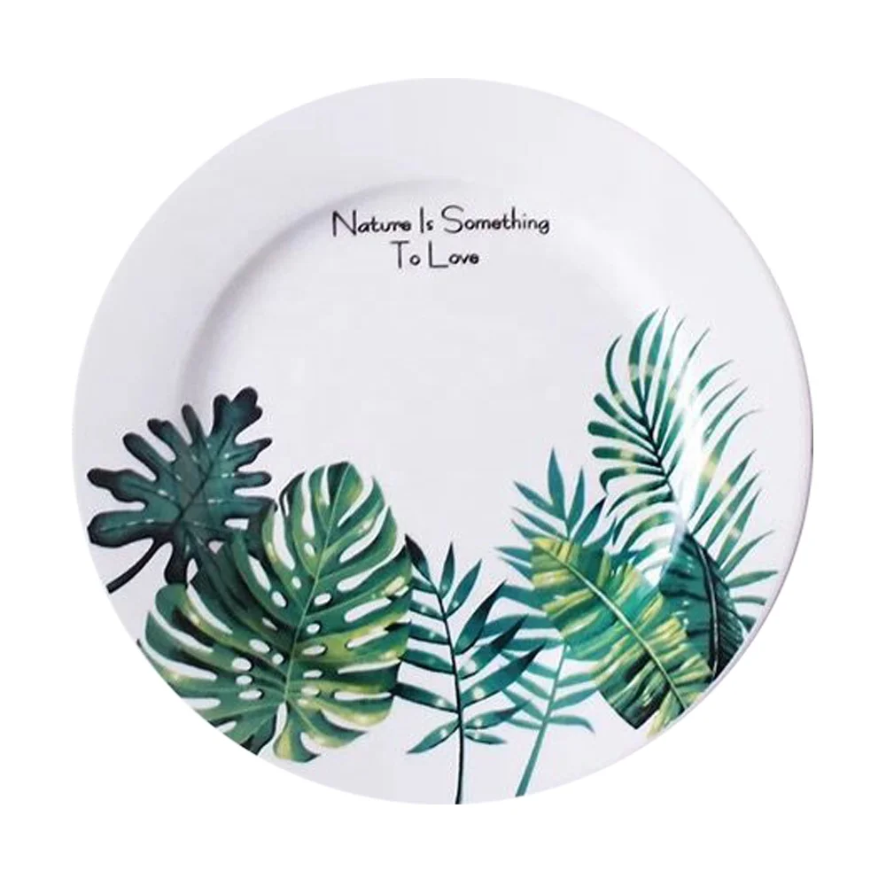 Melamine unbreakable plates dinnerware for hotel