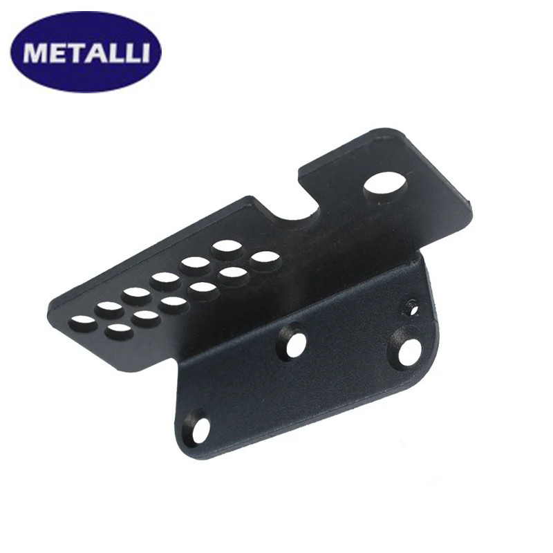 Hot stamping cabinet frame laser cutting aluminum parts for furniture corner bracket