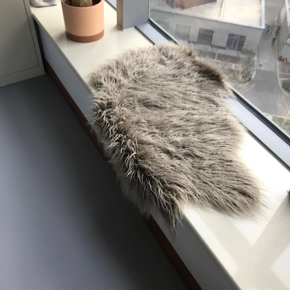Bedroom faux fur Rugs Fluffy Rug Home Decorative Shaggy Carpet