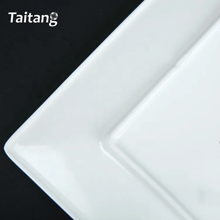  Кухонные принадлежности для ресторана ужина белые меламиновые тарелки с индивидуальным принтом