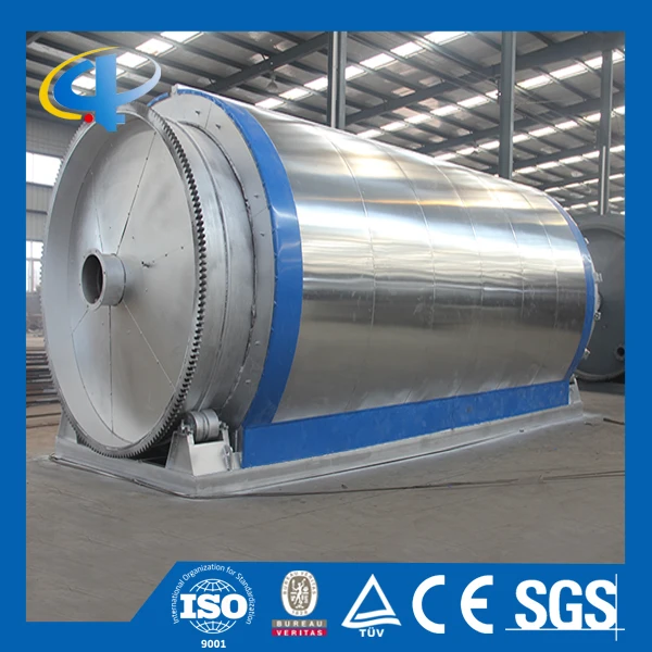 Высокий Выход Масла Отходов Пиролиза Шин Машина с Новым Дизайном