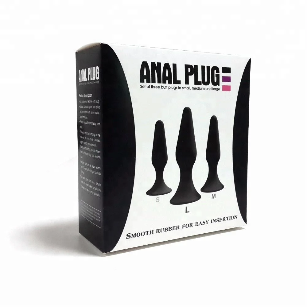 Novelties Adult Toys Sex Toys Glow in The Dark Anal Plug Luminous Butt Plug Set, Silicone Anal Toy Sex Products Guangdong E53G