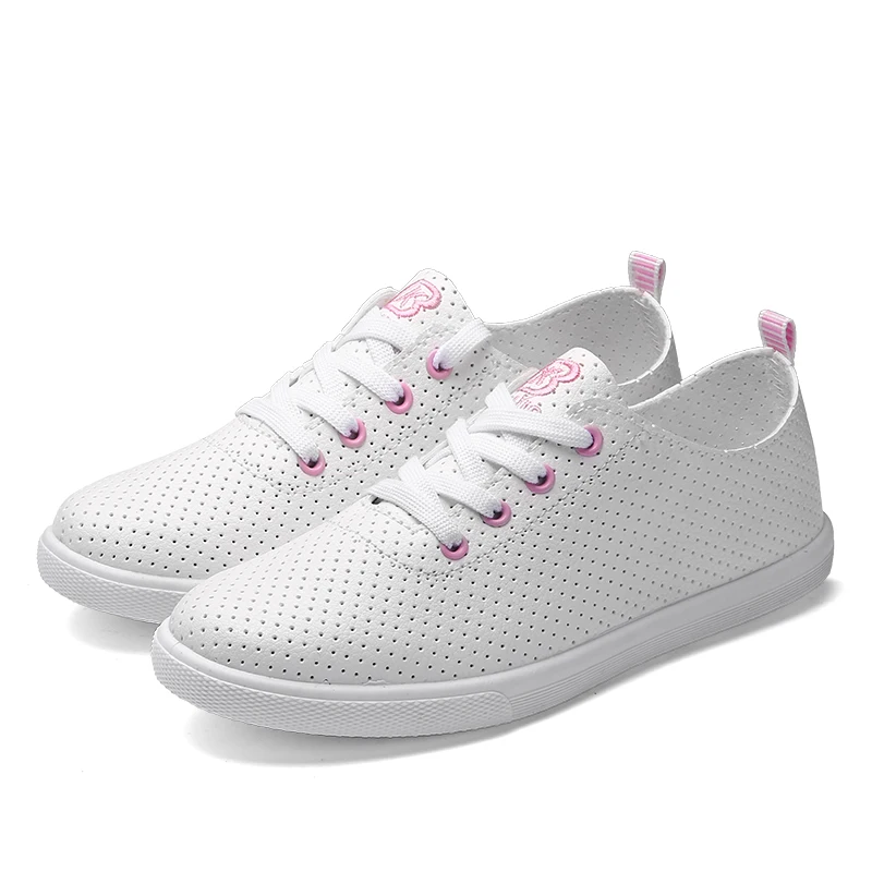 White versatile trend Casual sneakers college style students shoes