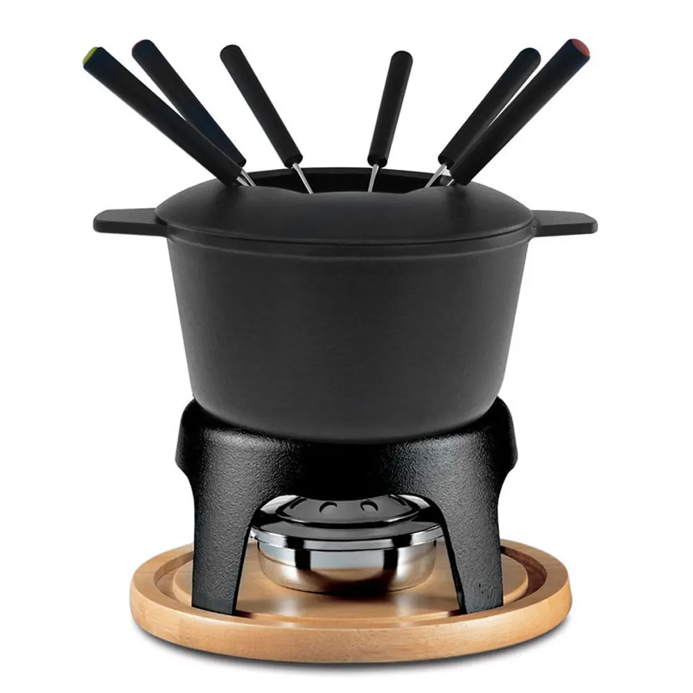 Christmas Cookware Best Swiss Fondue Cast iron Fondue de Chocolate