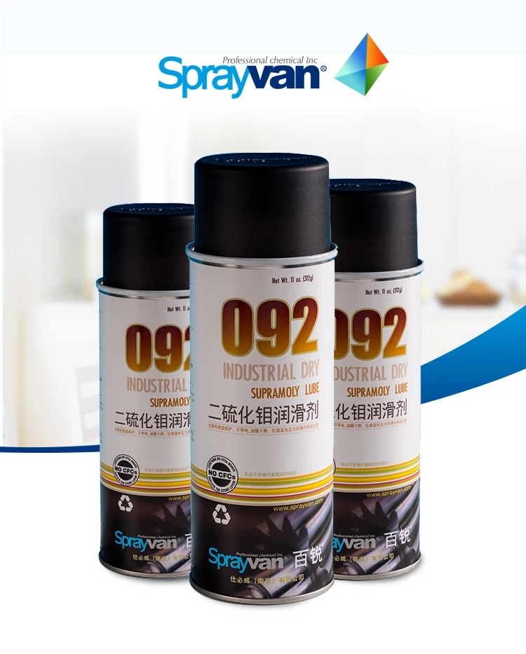 SPRAYVAN 092 sewing machine embroidery industry penetrating oil spray