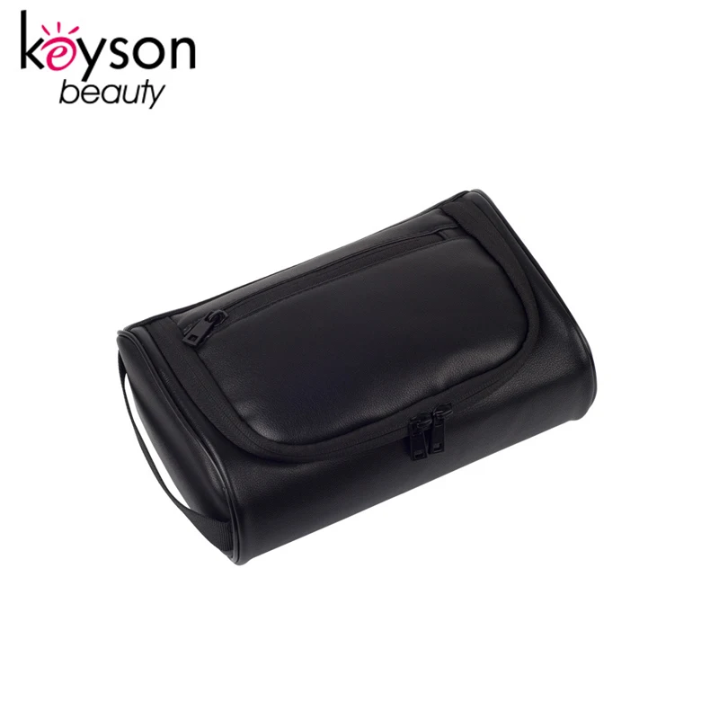 Keyson 2021 Hot Selling PU Leather Mens Toiletries Travel bag