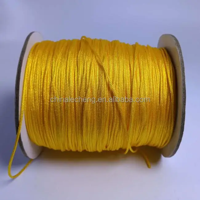 2mm Nylon Bobby Tiny Cord Genuine Stingray Leather Knot Nylon Cord