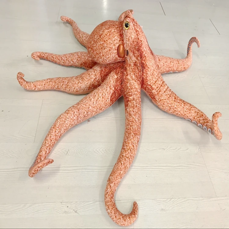 
New design custome stuffed animals plushtoys octopoda manufacturer factory 
