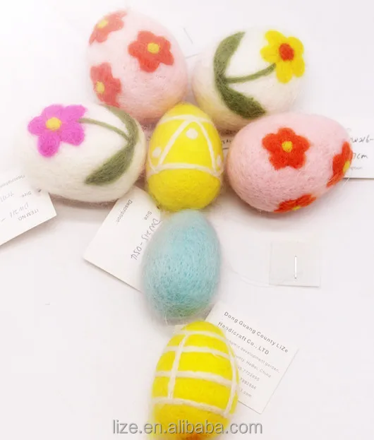 High Quality Hot Selling felt easter egg