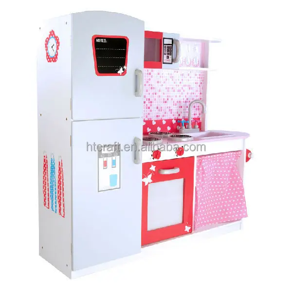 71x29.5x(H)105CM E1 MDF And Pinewood Triple Floors Easy Assembly 18 Inches American Wooden Dollhouse, ASTM963 Standard