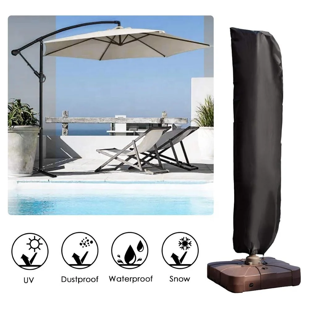 outdoor color resistant waterproof protective garden patio premium garden furniture umbrella parasol cover