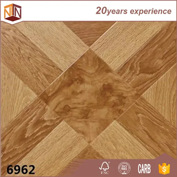 
11mm 12mm German Technology Art Parquet Flooring From Shandong Province 