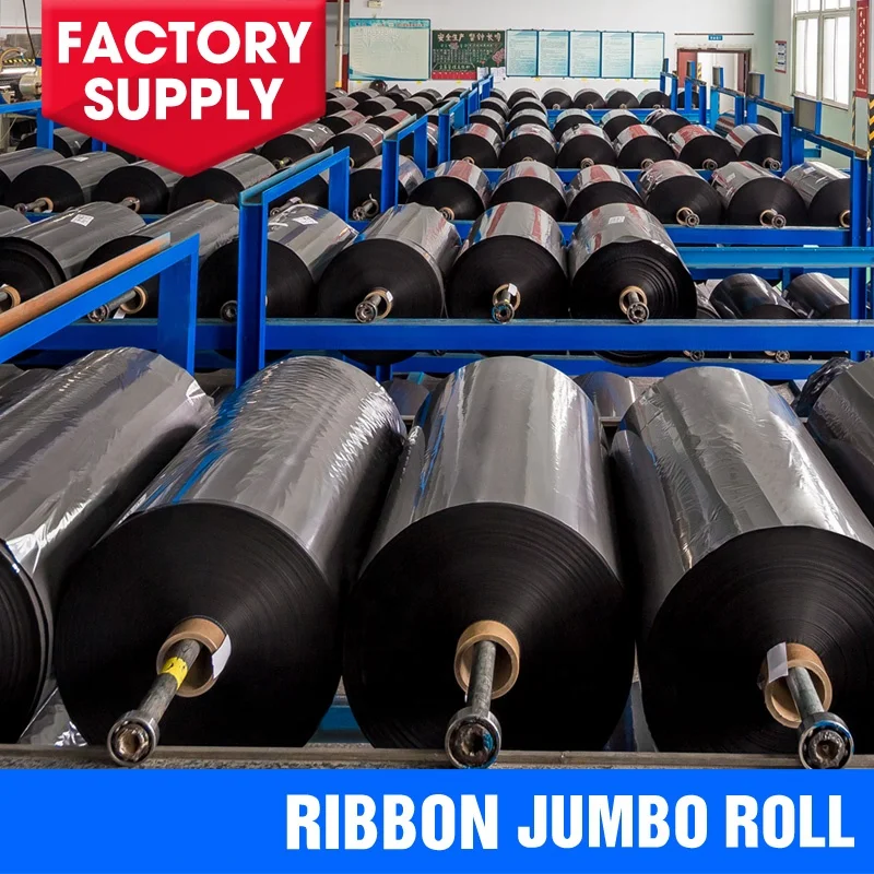 China TTR Jumbo Roll 910mm*16300m Thermal Transfer Ribbon Wax, Wax/Resin, Resin Barcode Ribbon