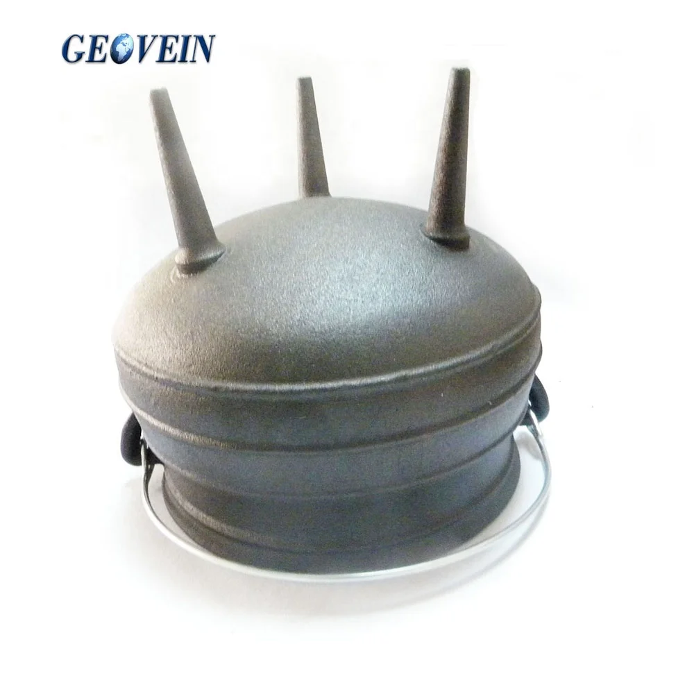 3 Legs Casting Iron Large Cooking Pot African Potjie Pot