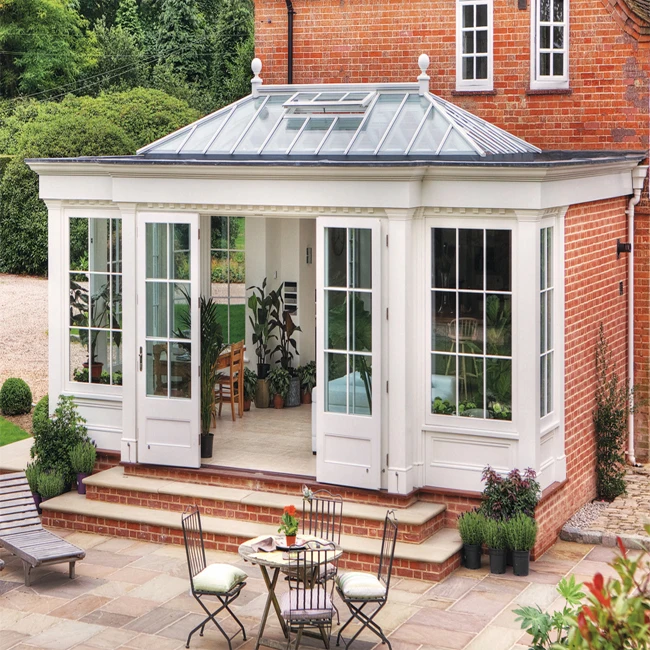 Topwindow теплоизолированная алюминиевая Т-образная Звуконепроницаемая ламинированная портативная соляная консерватура из ПВХ