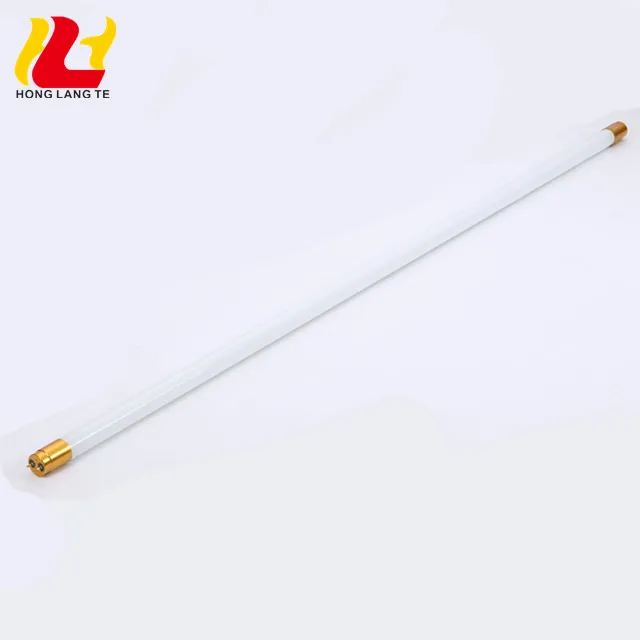 3000-7500K High Efficiency CE ROHS Gold Color Plastics Endcap 1500LM 15W 2835 SMD 0.6m 2Ft 600mm T8 T5 LED Glass Light Tube