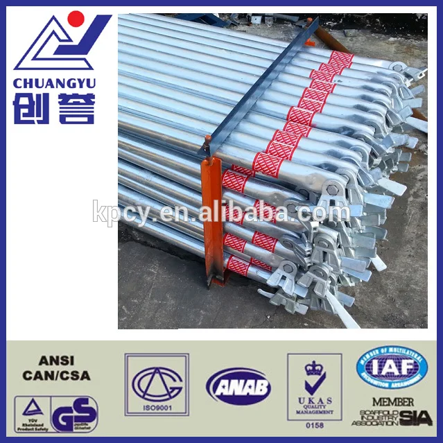 Wholesale building construction wedge lock scaffolding from China lead factory