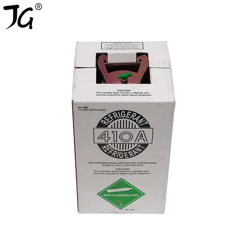 
high quality 10.9kg/24lbs disposable cylinder packing Refrigerant gas R404a hot sale 