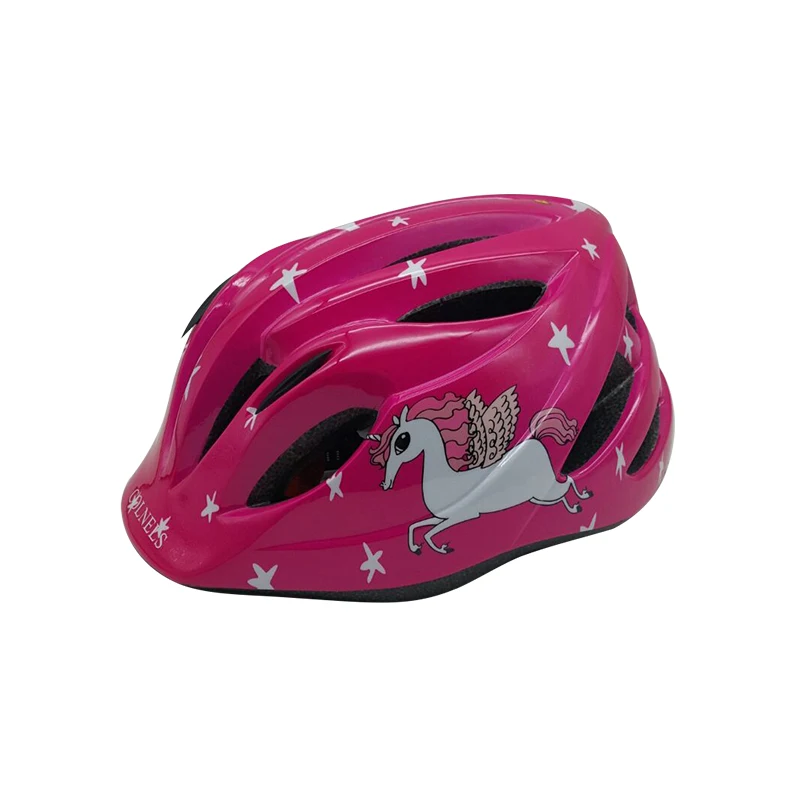 
Pink Cartoon Style Kids Helmet Children Bike Riding Ultralight Breathable Child Helmet Bike Cycling OEM Child Bike Helmet 