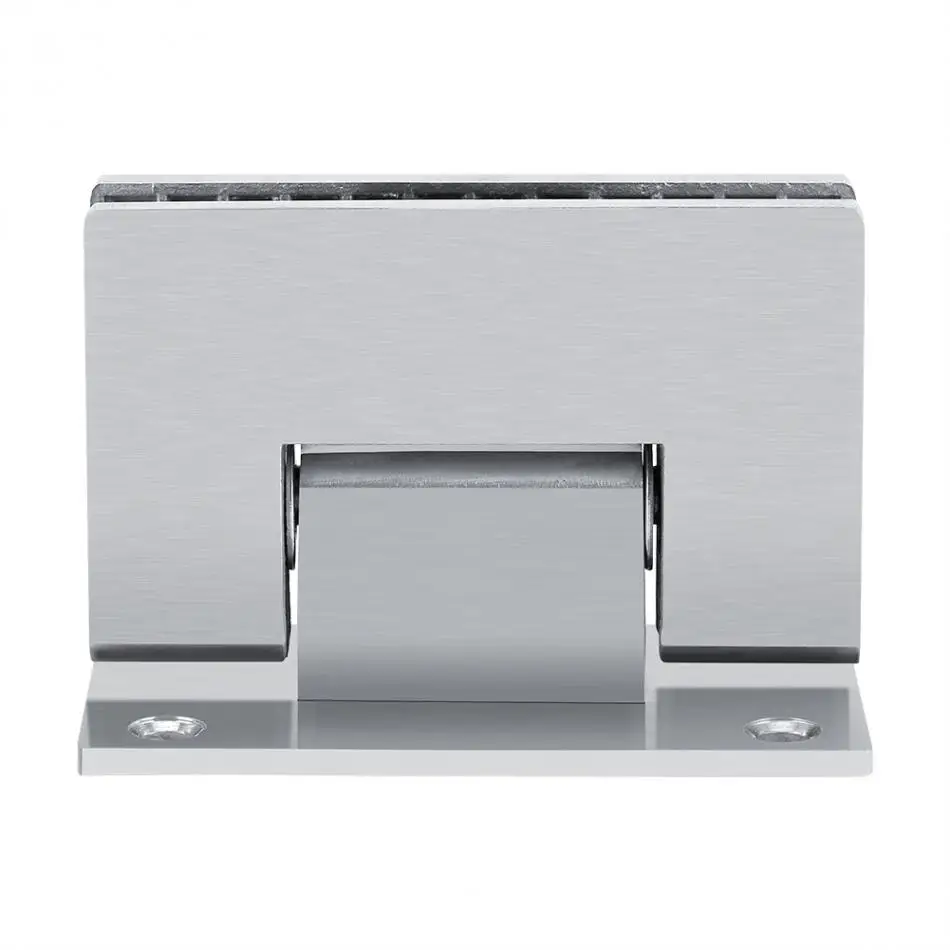 90 Degrees Bathroom Clip Glass Door Hinge Clamp Stainless Steel Shower Room Frameless Door Glass Shower Door Hinge pivot hinge
